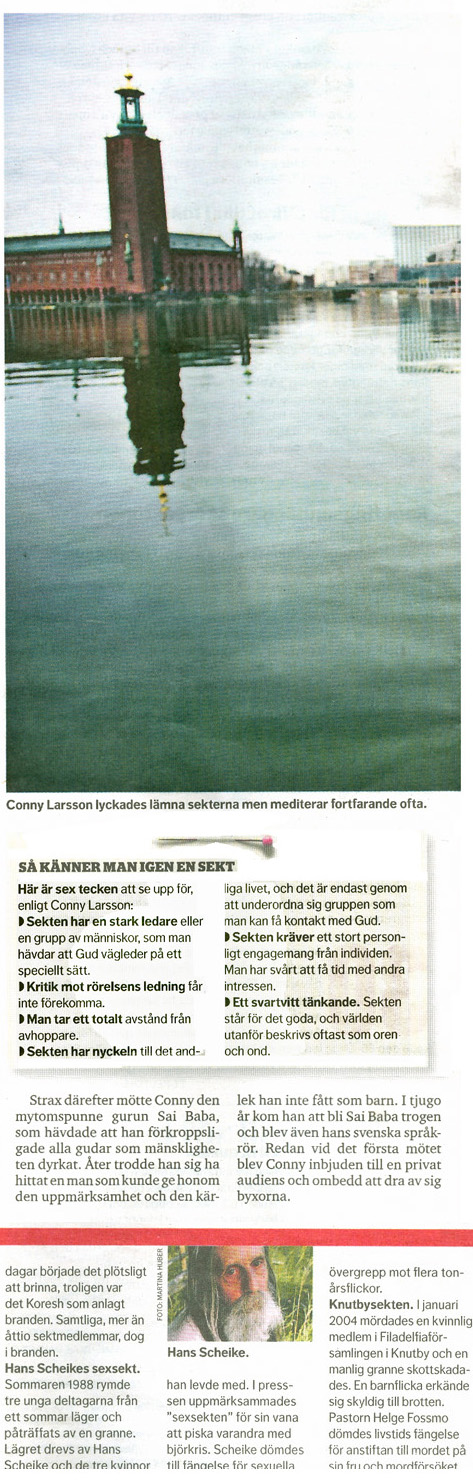 Conny Larsson intervju i DN - 2010